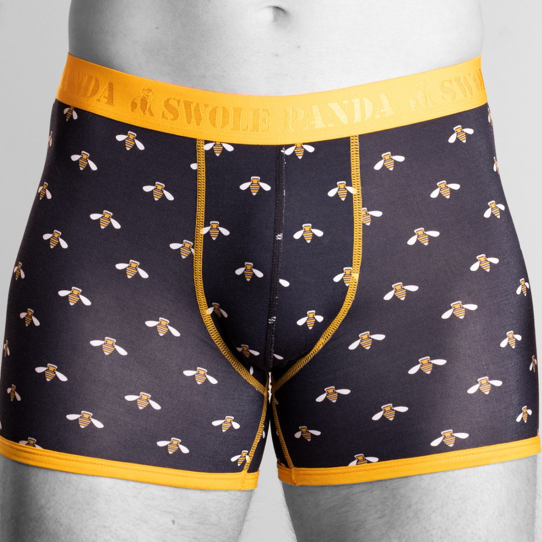 Bamboo Boxers - Bumblebees Swole Panda