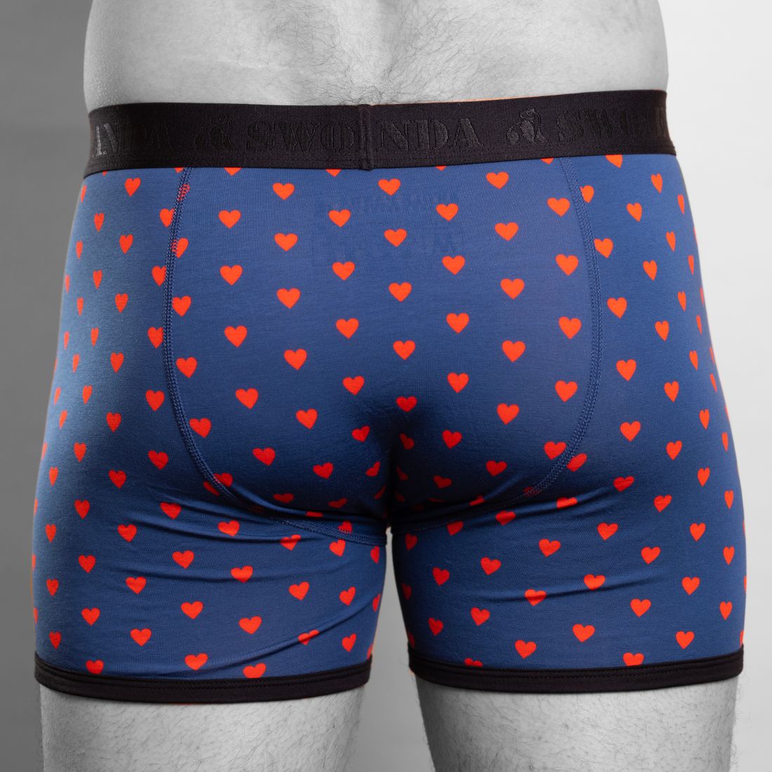 Bamboo Boxers - Hearts Swole Panda