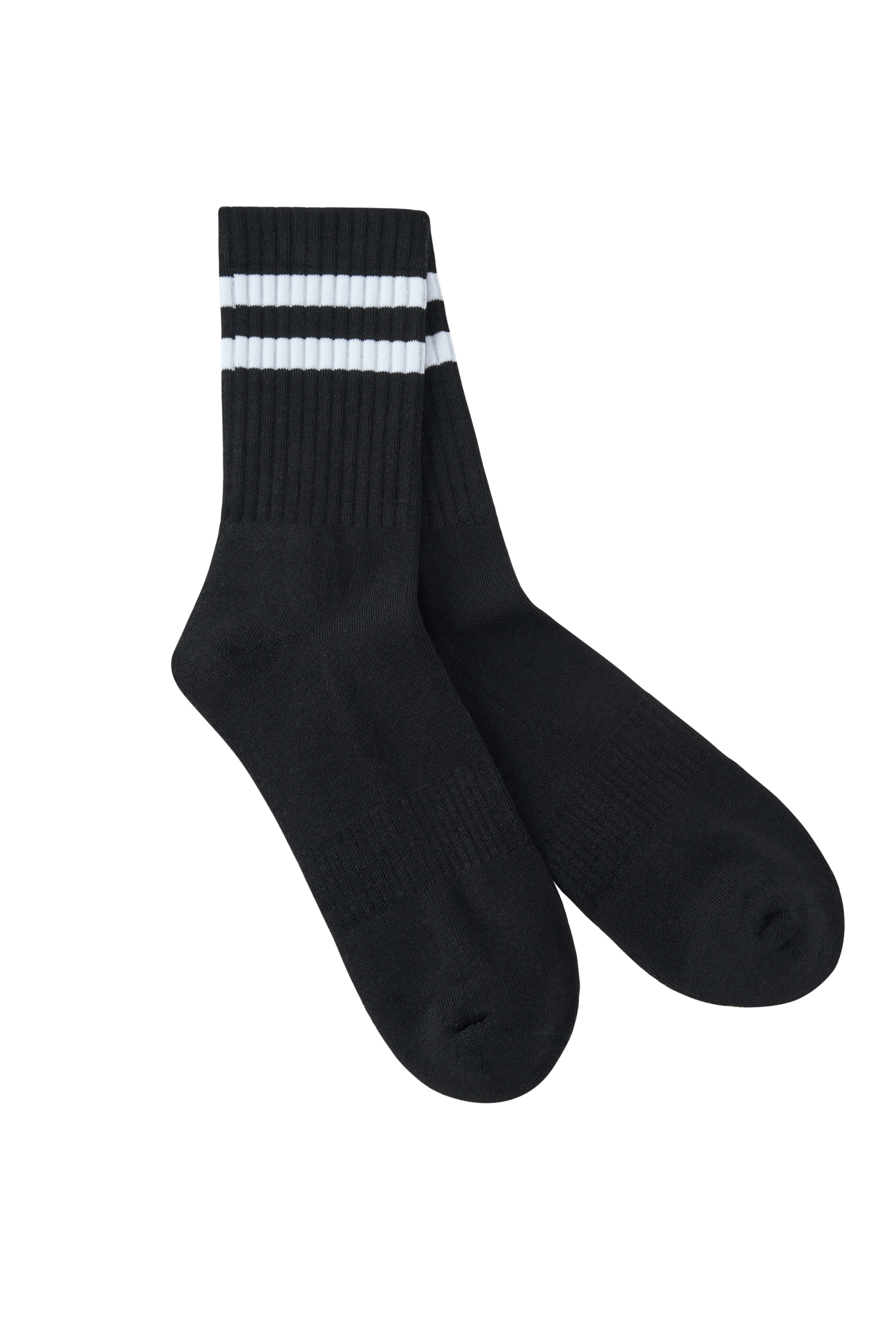 3 Pairs Premium Bamboo Crew Socks - Panda Food Bamboo Socks