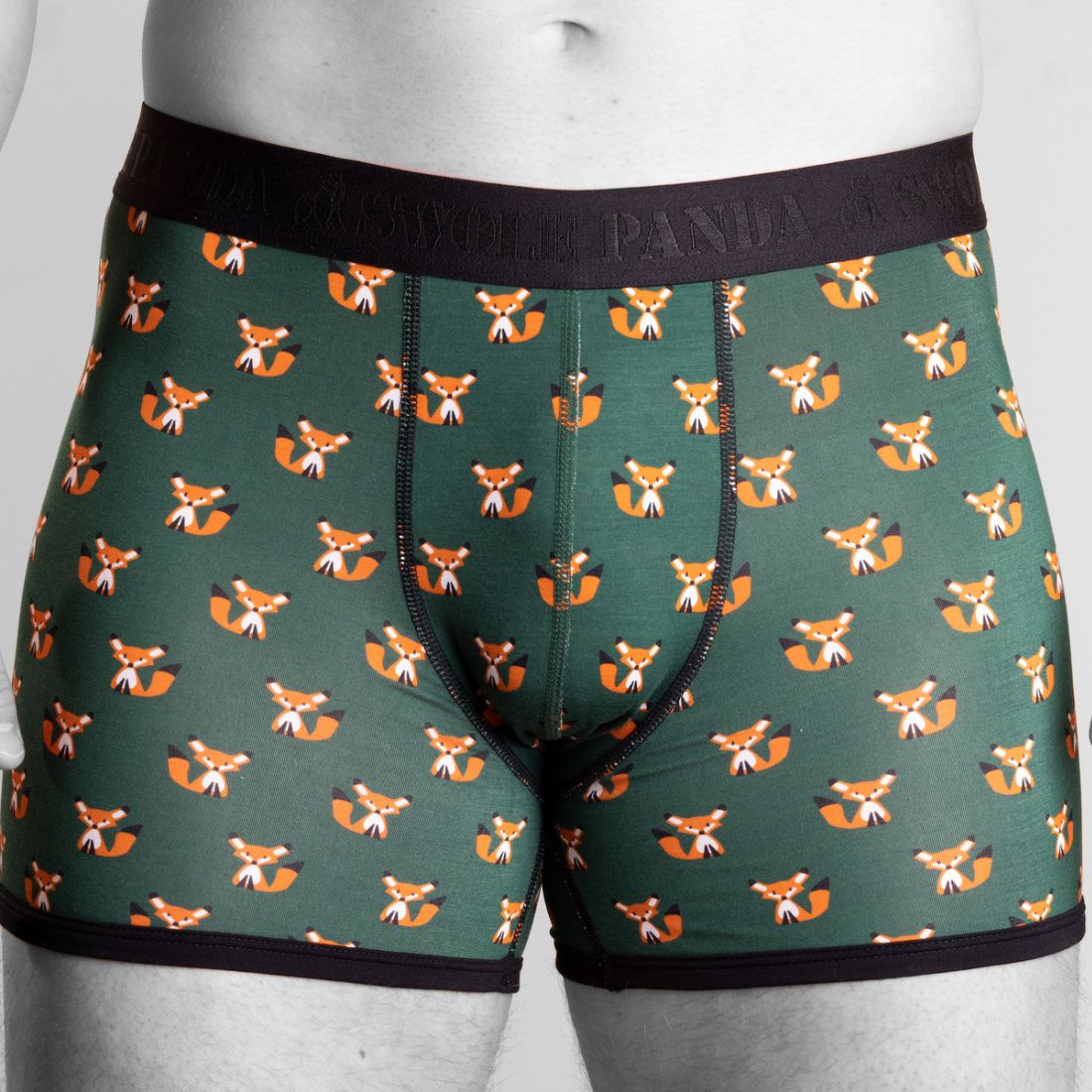 Bamboo Boxers - Foxes Swole Panda