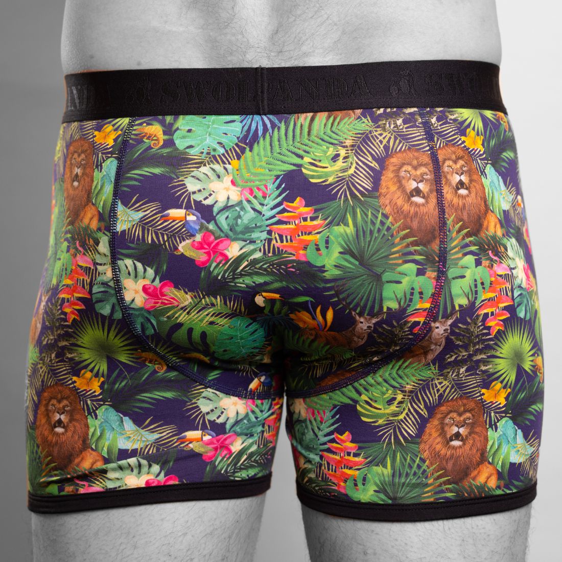 Bamboo Boxers - Jungle - Panda Food Bamboo Socks