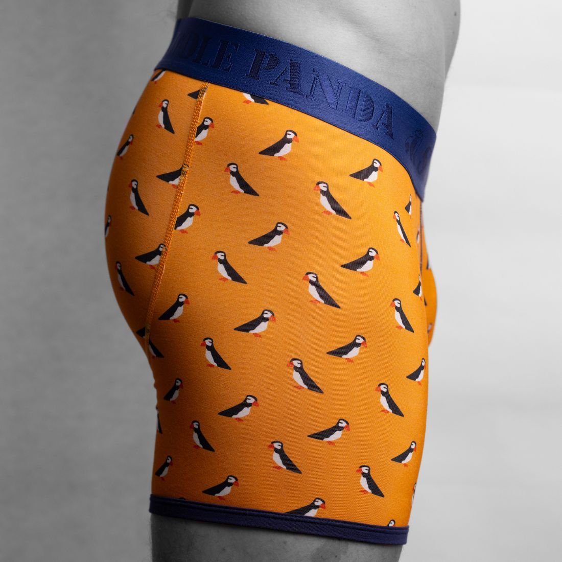 Bamboo Boxers - Puffins - Panda Food Bamboo Socks