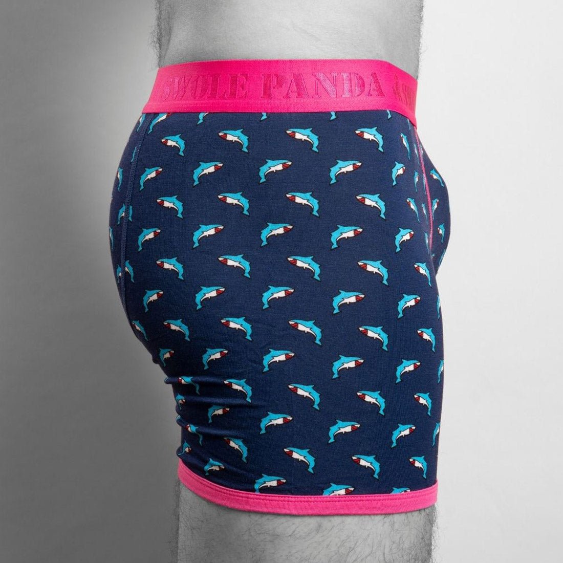Bamboo Boxers - Sharks - Panda Food Bamboo Socks