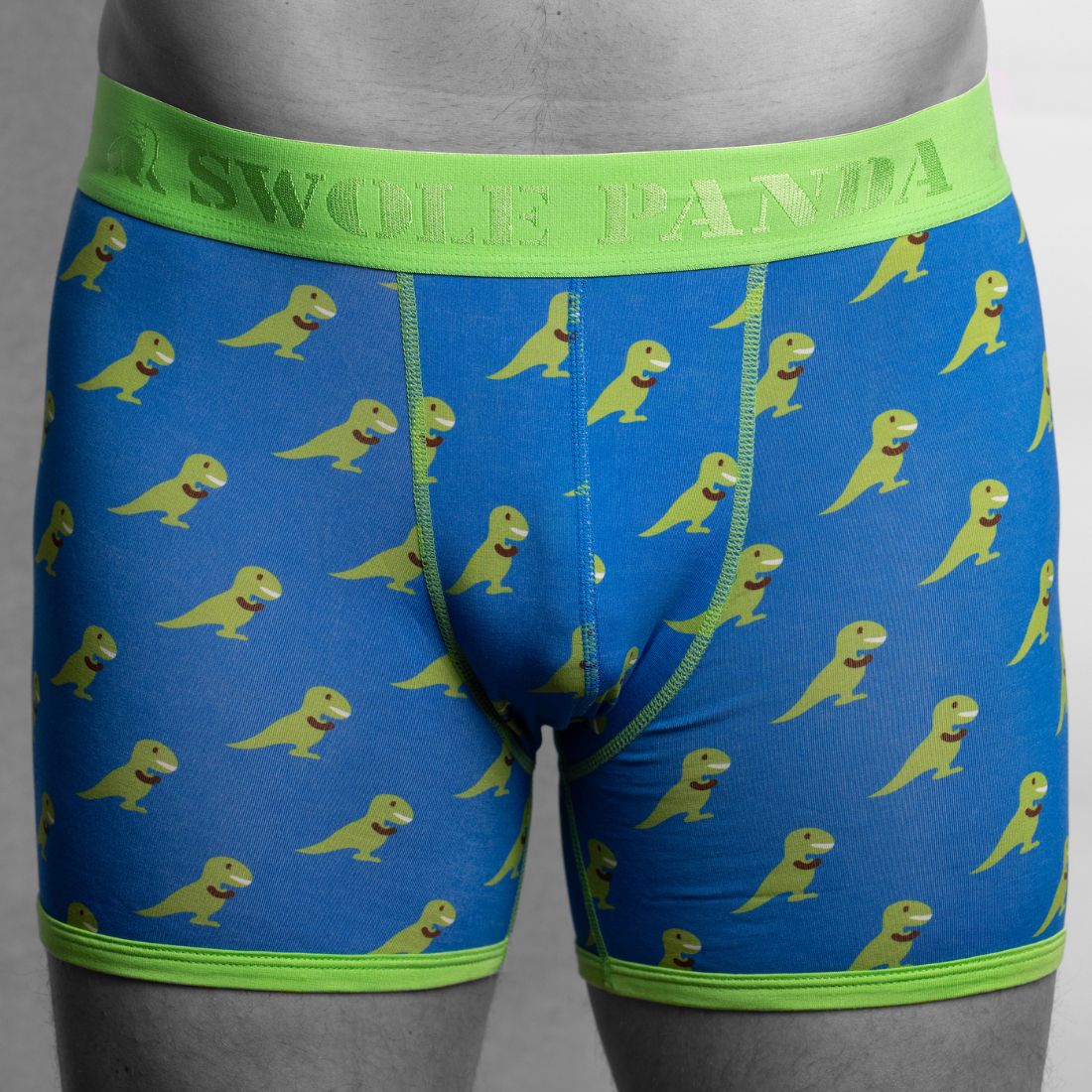 Bamboo Boxers 2 Pack - Navy & T-Rex Swole Panda