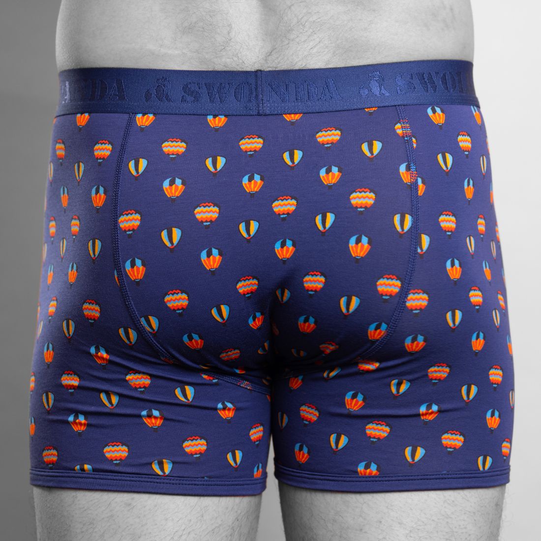 Bamboo Boxers - Hot Air Balloons Swole Panda