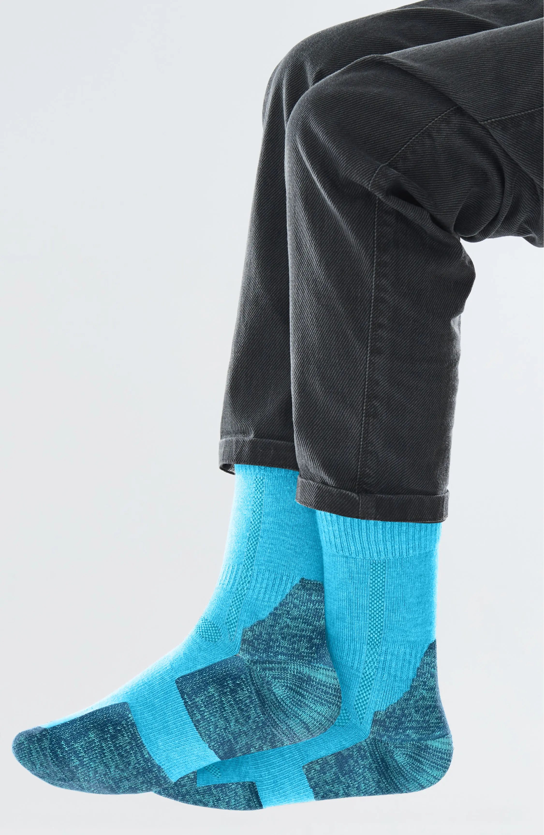 Bamboo Outdoor Walking Hiking Socks - 3 Pairs Panda Food