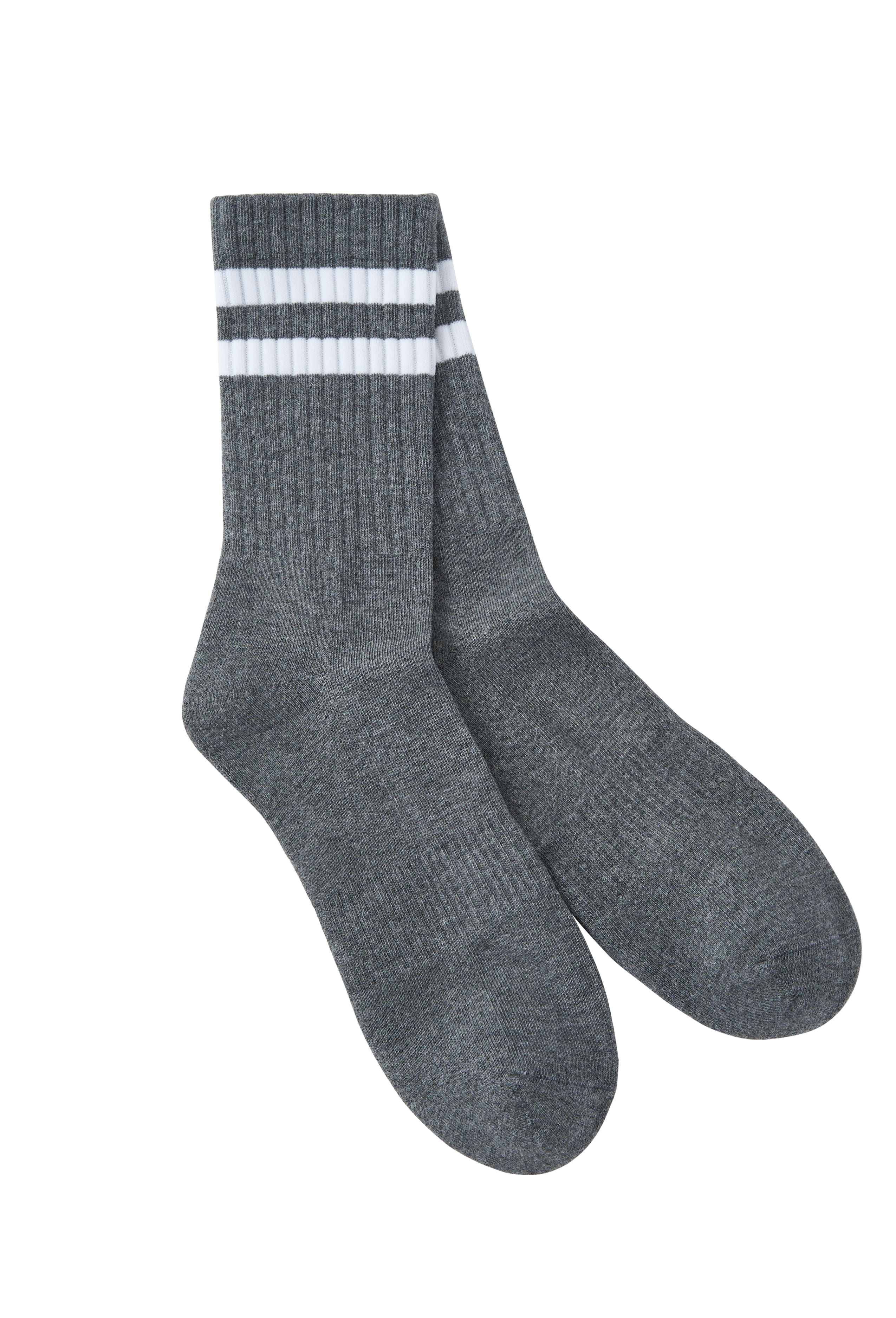 3 Pairs Premium Bamboo Crew Socks Panda Food