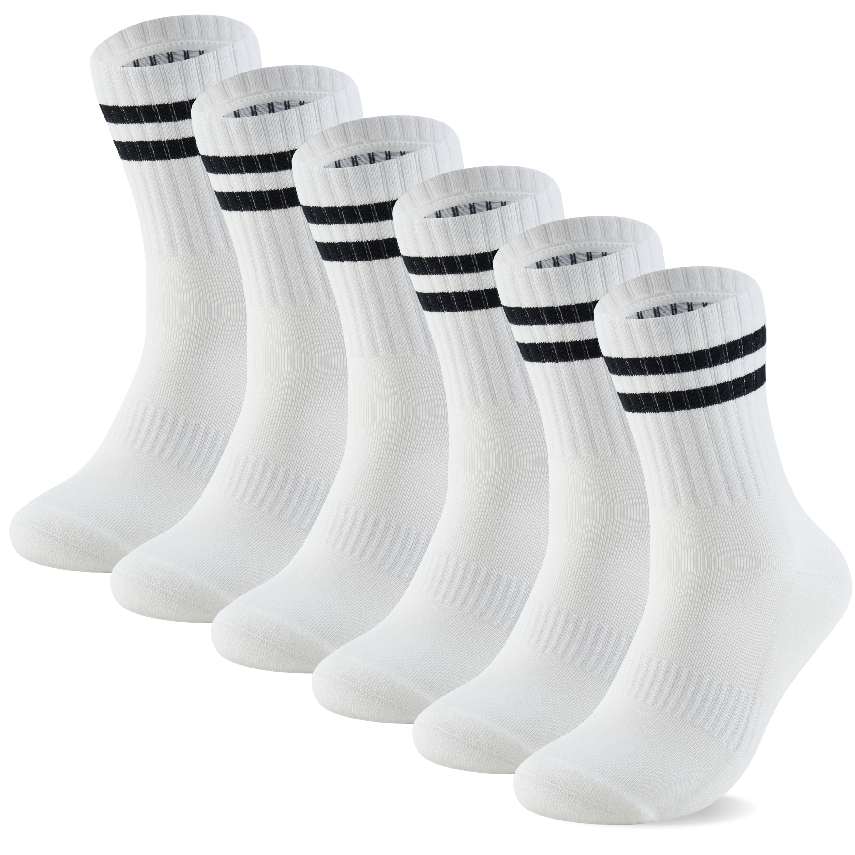 Bamboo Crew Socks Panda Food