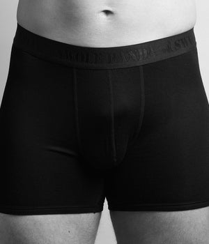 Bamboo Boxers - Black / Black Band
