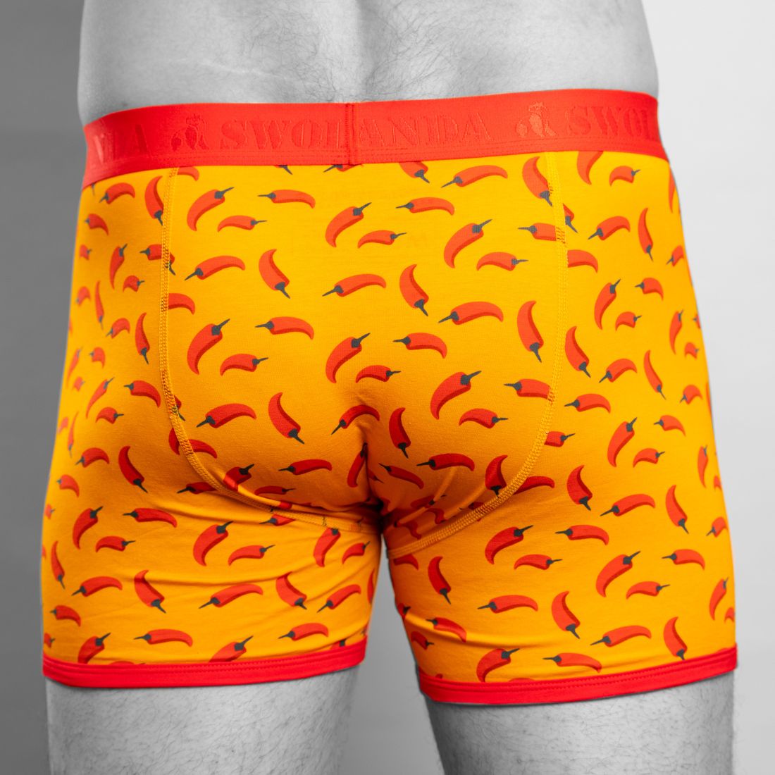 Bamboo Boxers - Chillies - Panda Food Bamboo Socks