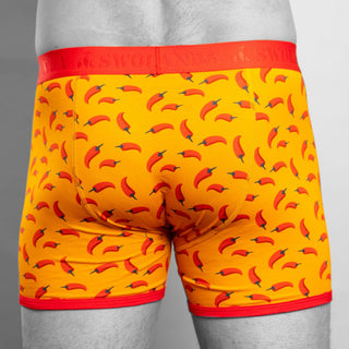 Bamboo Boxers - Chillies - Panda Food Bamboo Socks