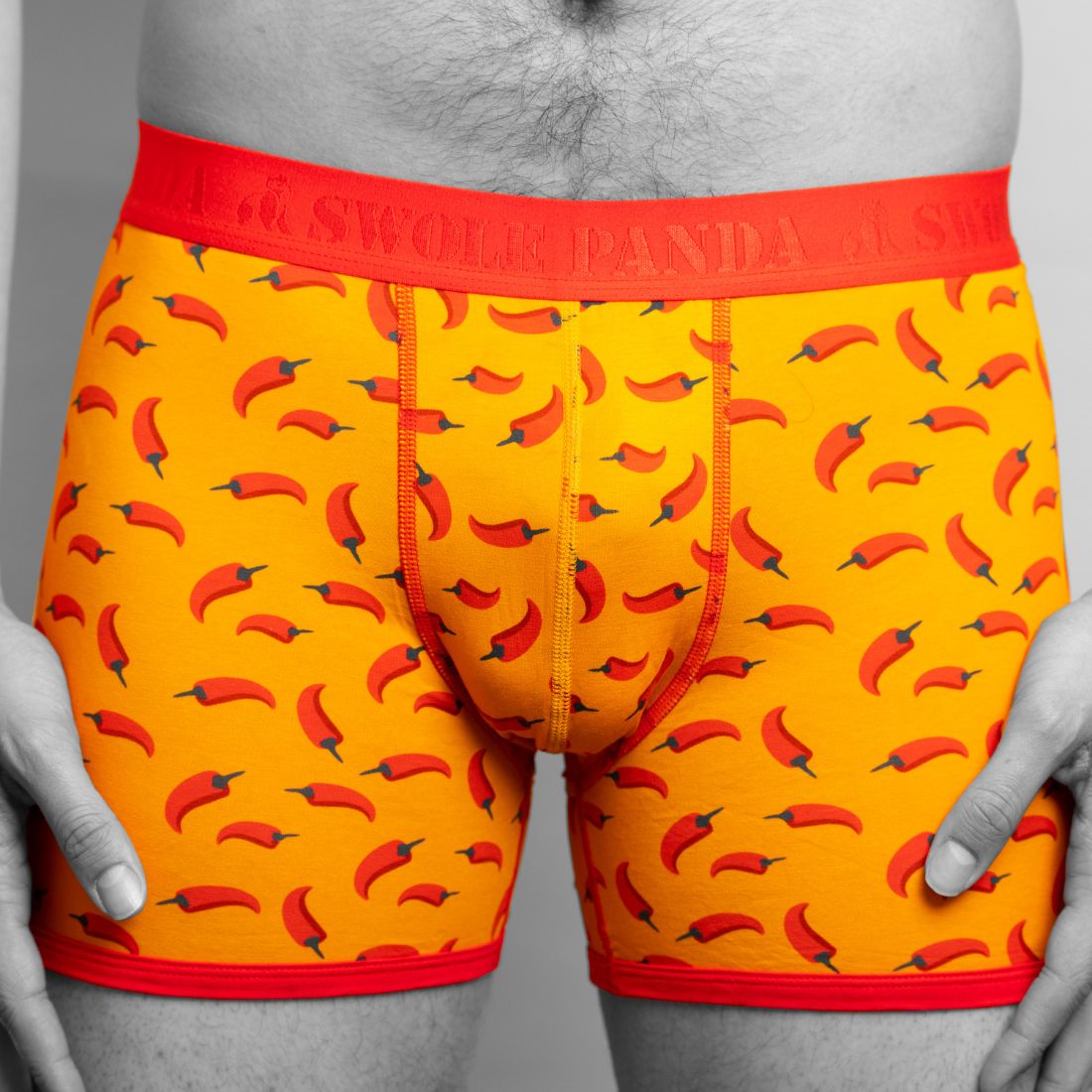 Bamboo Boxers - Chillies - Panda Food Bamboo Socks