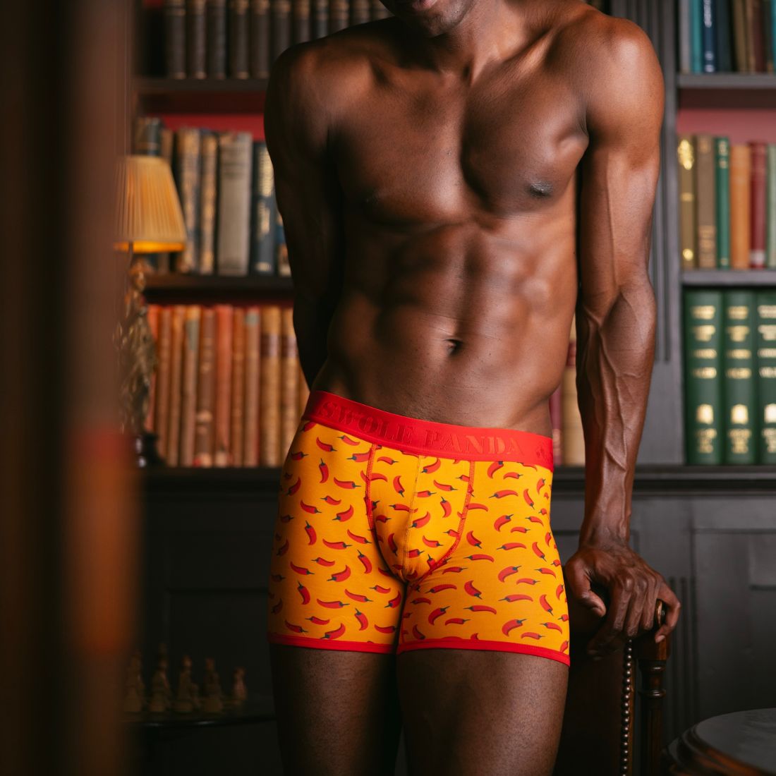 Bamboo Boxers - Chillies - Panda Food Bamboo Socks