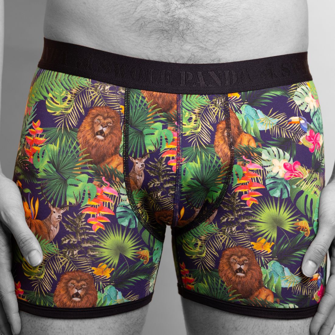 Bamboo Boxers - Jungle - Panda Food Bamboo Socks