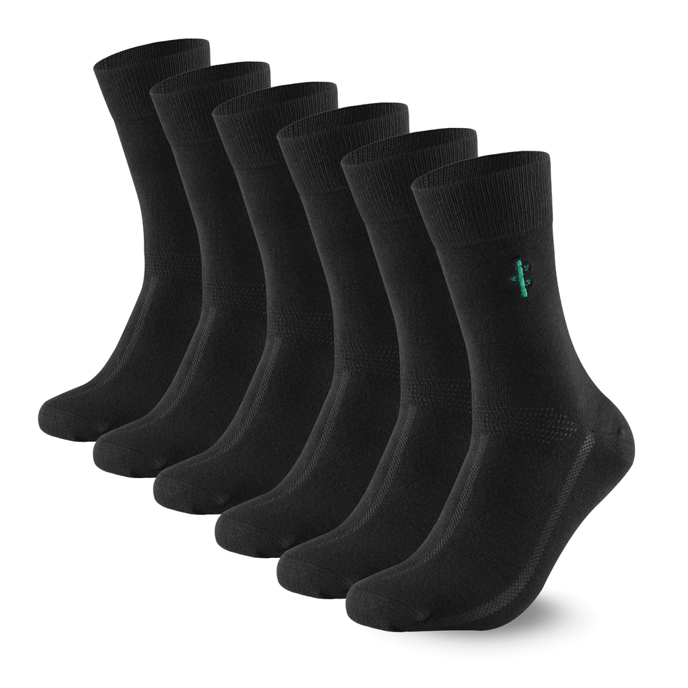 Bamboo Mens Dress Socks - UK 7 - 11 - Panda Food Bamboo Socks