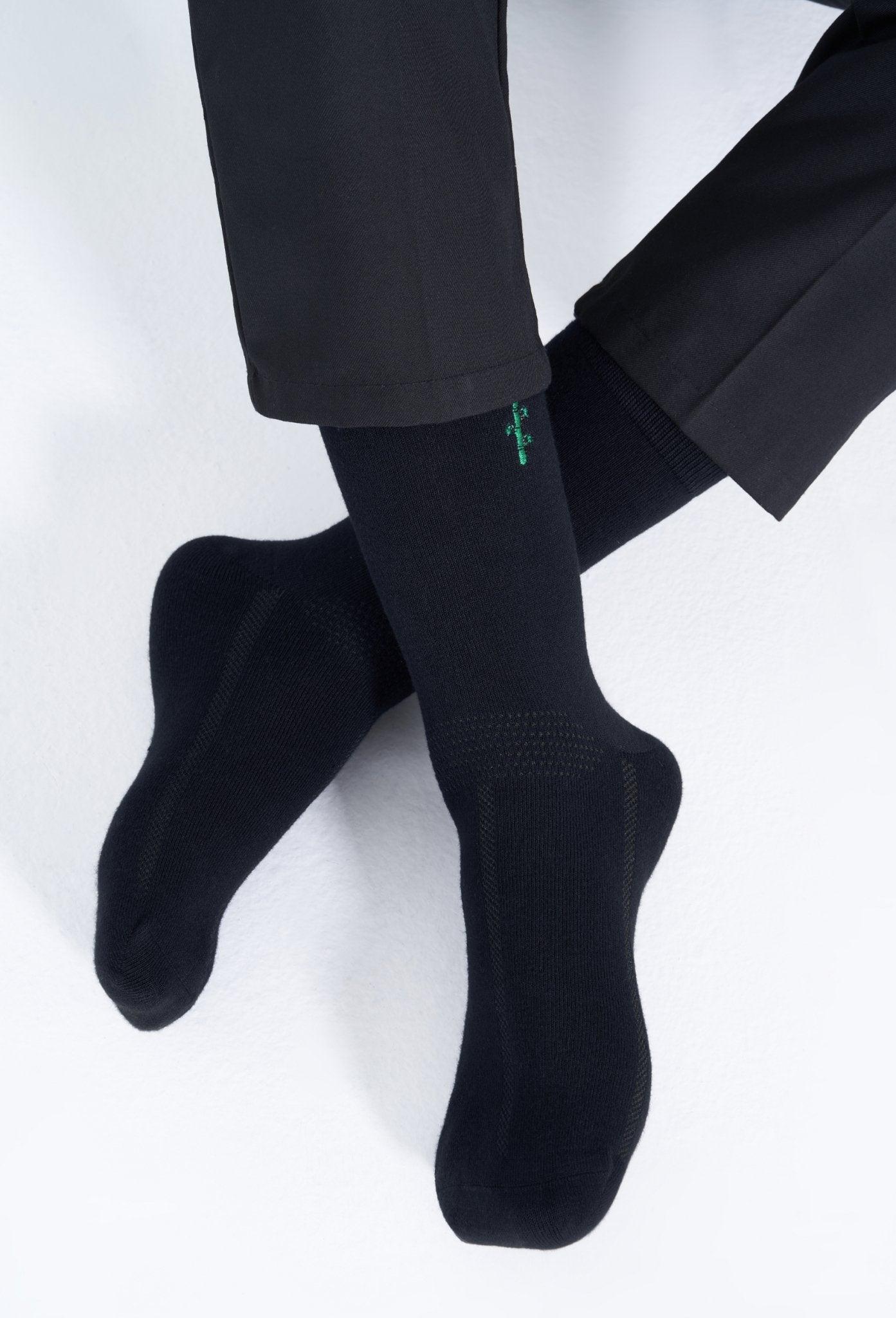 Bamboo Mens Dress Socks - UK 7-11 - Panda Food