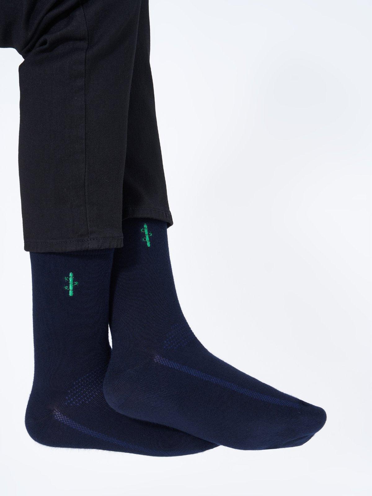 Bamboo Mens Dress Socks - UK 7 - 11 - Panda Food Bamboo Socks