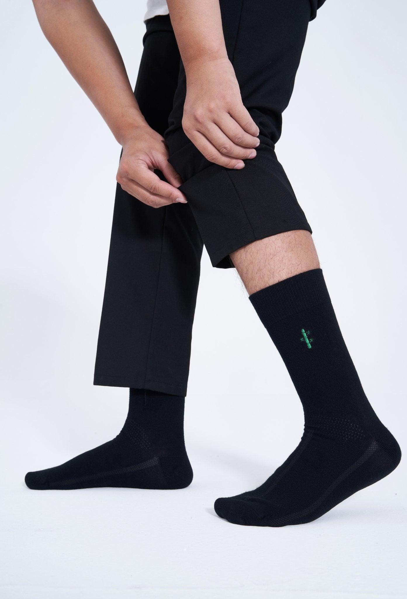 Bamboo Mens Dress Socks - UK 7-11 - Panda Food