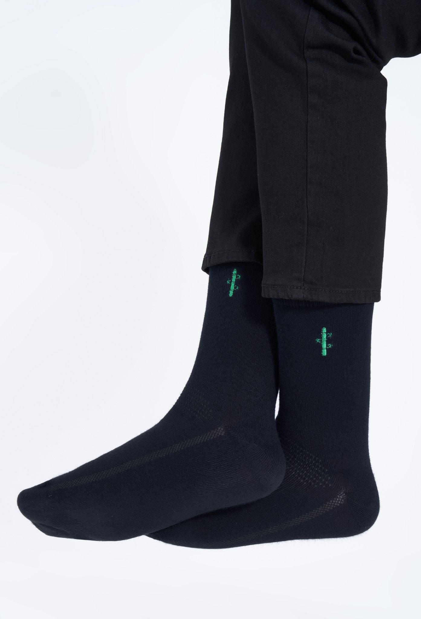 Bamboo Mens Dress Socks - UK 7-11 - Panda Food