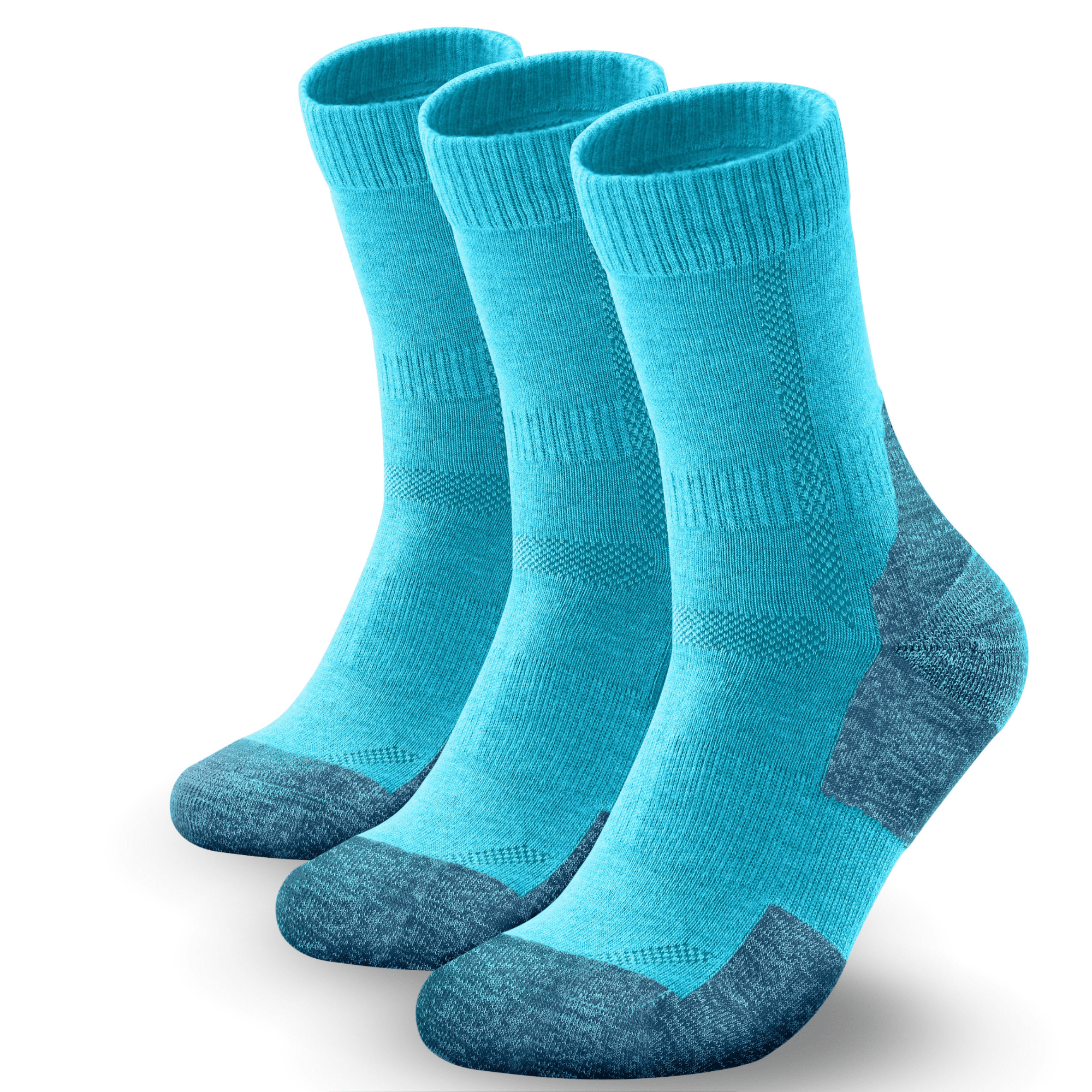 Bamboo Outdoor Walking Hiking Socks - 3 Pairs - Panda Food Bamboo Socks