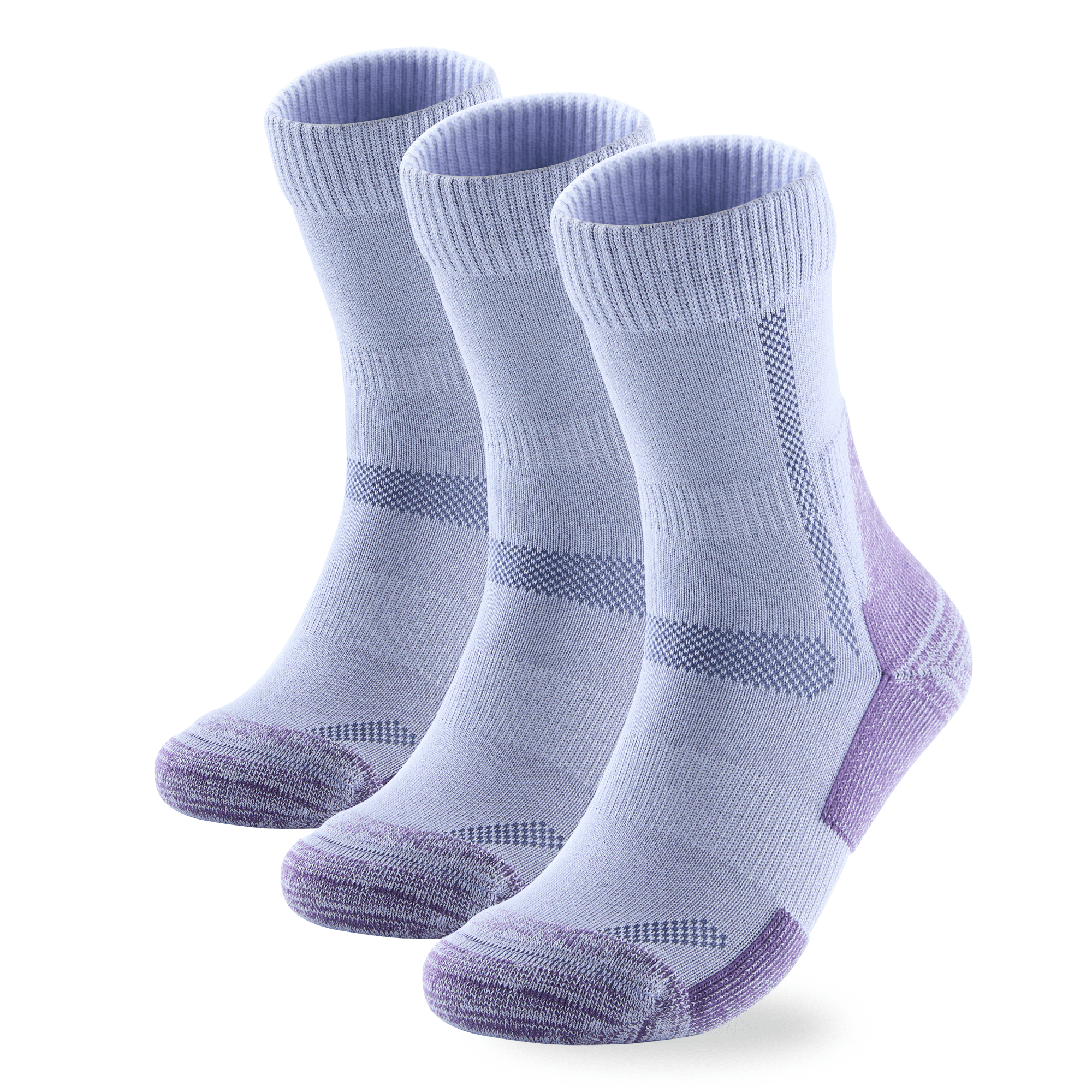 Bamboo Outdoor Walking Hiking Socks - 3 Pairs - Panda Food Bamboo Socks