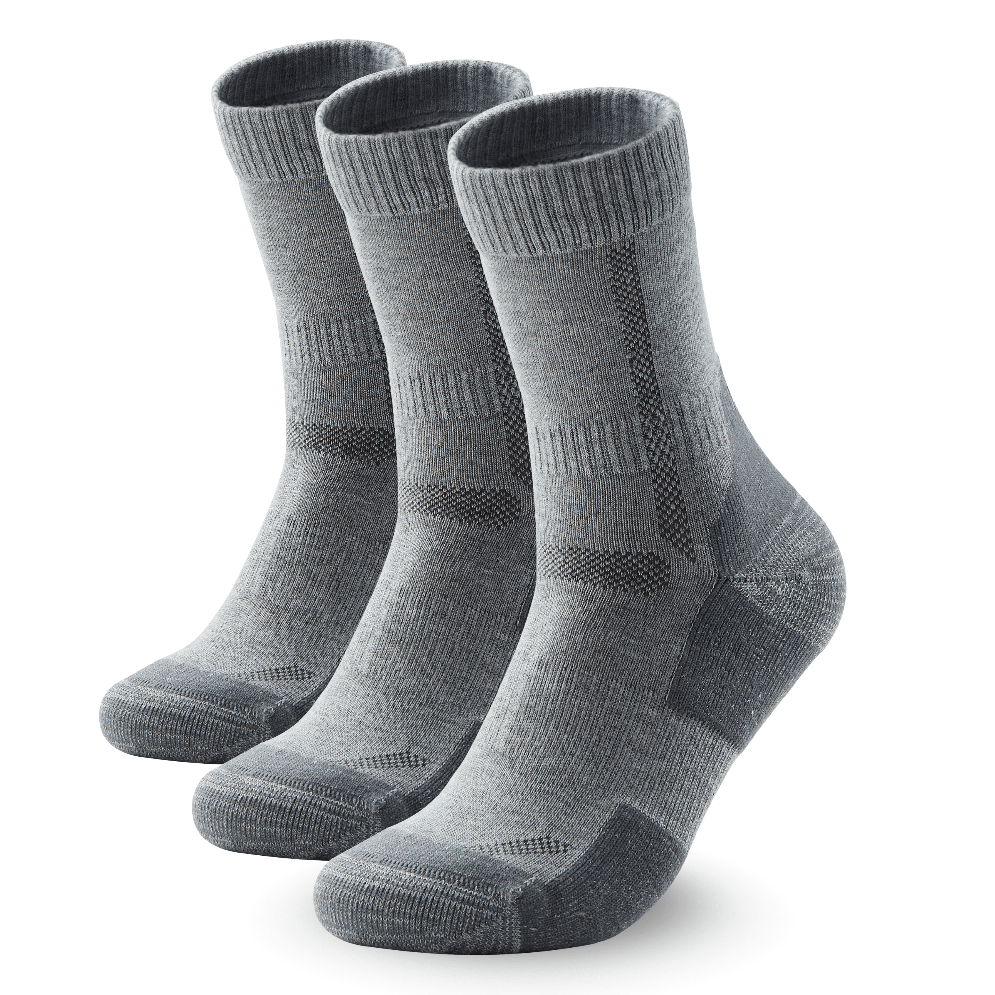 Bamboo Outdoor Walking Hiking Socks - 3 Pairs - Panda Food Bamboo Socks