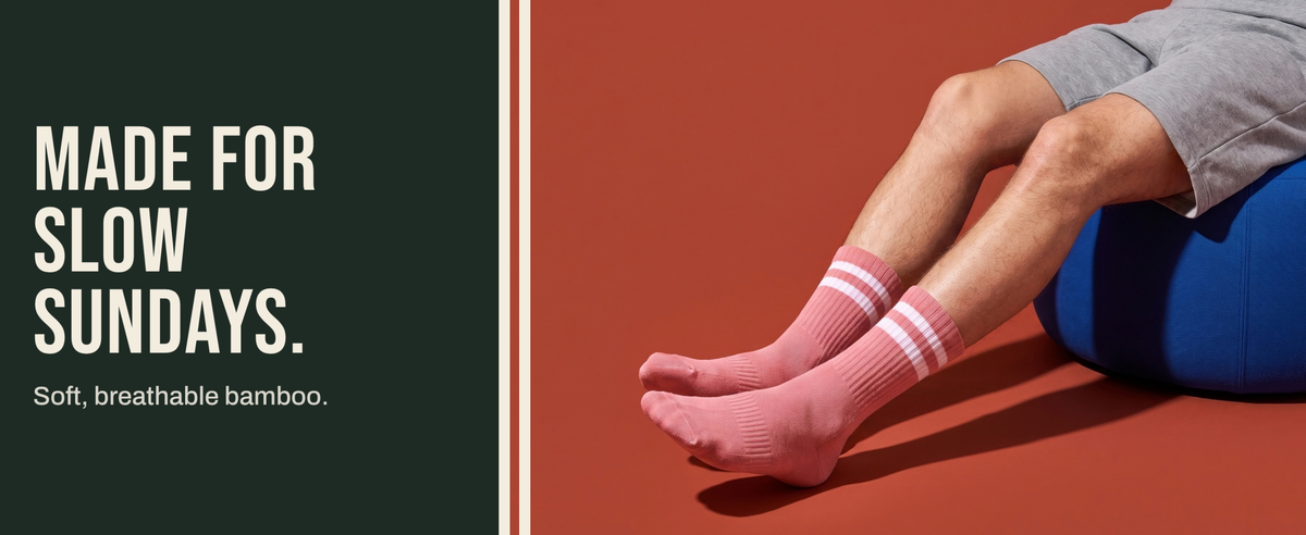 Made for slow Sundays. Soft, breathable bamboo.