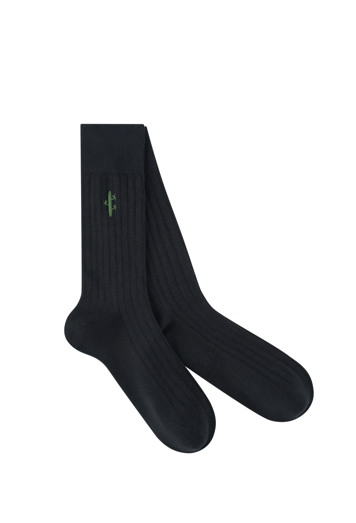 Premium Ribbed Bamboo Dress Socks - Panda Food Bamboo Socks