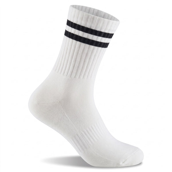 Bamboo Crew Socks, Ivory