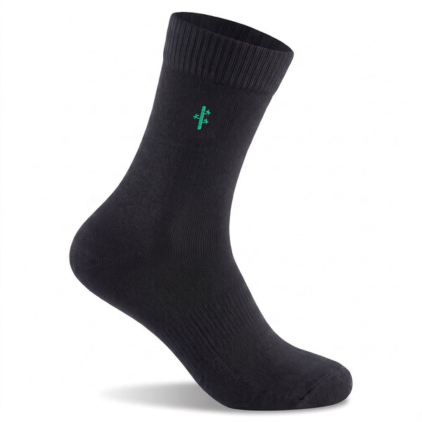 Bamboo Dress Socks, Black
